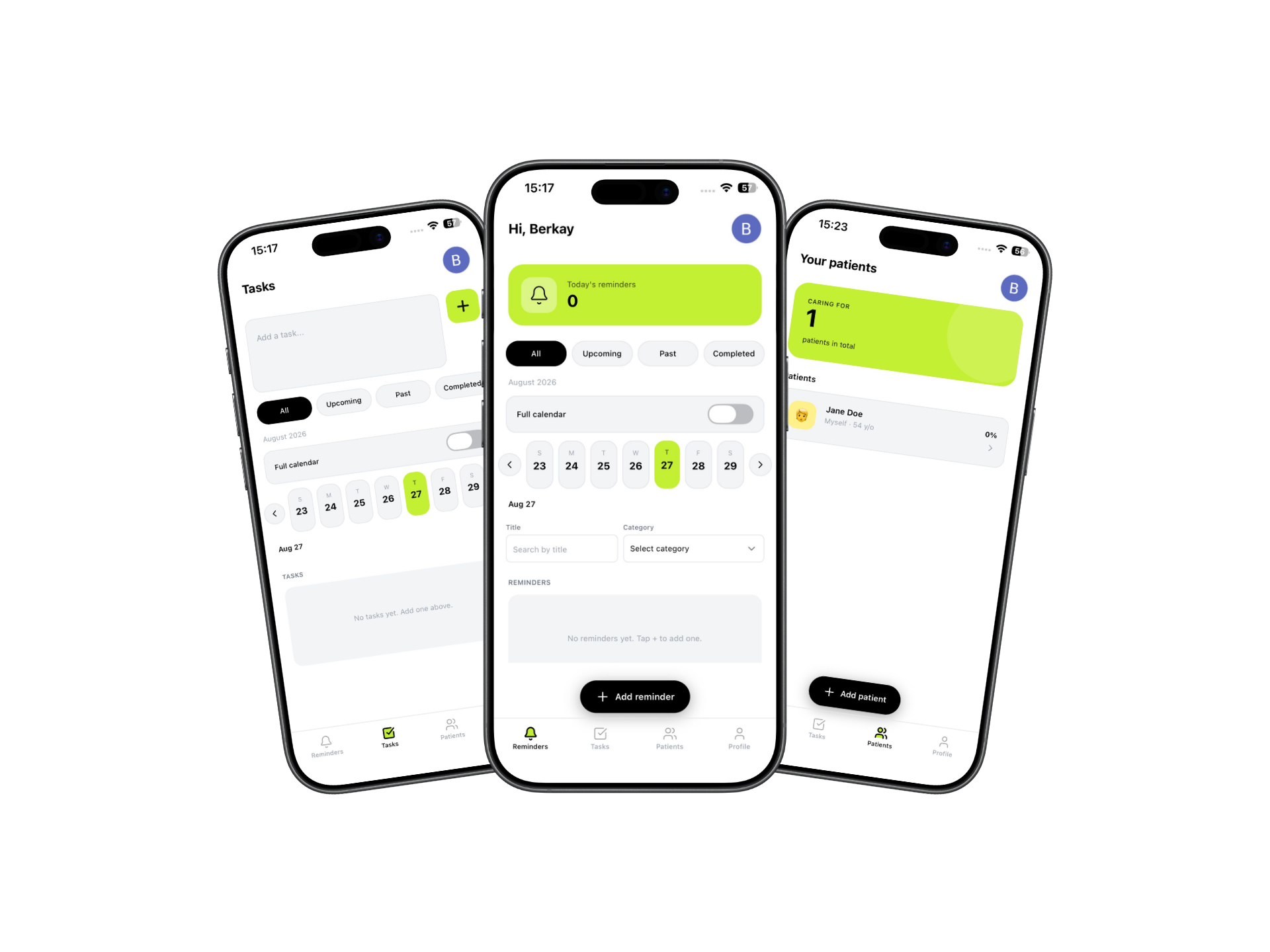 Remindr app reminders and calendar
